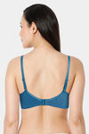 Amante Padded Non Wired Full Coverage T-Shirt Bra - Blue Saffire — thumbnail 3